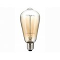 Ampoule à incandescence Vintage ST64 Edison 60W 230/240V E27 - Sylvania