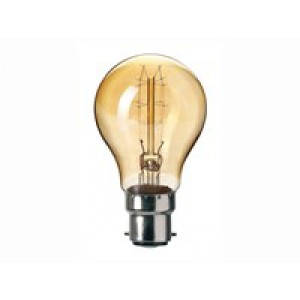 Ampoule à incandescence Vintage Standard A60 60W 230/240V B22 - Sylvania