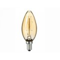 Ampoule à incandescence Vintage Flamme C35 40W 230/240V E14 - Sylvania