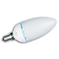 Ampoule fluocompacte E14 Sylvania Mini-Lynx Candle 7W 827 200lm