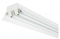 Réglette fluorescente T26 G13 Sylvania 258 S 23 PC 2x58W transparent réflecteur 1500mm