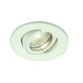 Spot encastré halogène GX5,3 Sylvania Instar Trend 50W aluminium encastré au plafond
