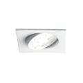 Spot encastré LED Instar 6-12W Carré 3000K Chrome - Sylvania