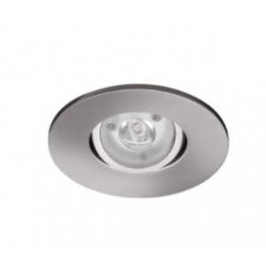 Spot encastré mini LED Instar 3000K 45° Alu brossé - Sylvania