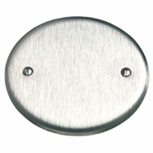 Plaque d’obturation inox ronde