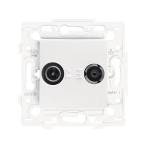 Prise TV-FM terminale - Lumière - Arnould - 60676