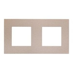 Plaque double - entraxe 71  - Cocoon