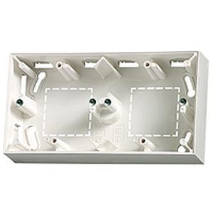 Cadre double Arnould horizontal blanc