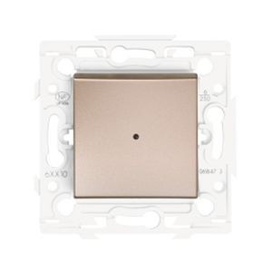 Poussoir lumineux 6A ouverture / fermeture Cocoon - Arnould - 62411