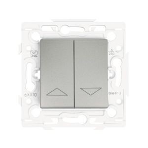 Inverseur à position momentanée pour volets roulants Technium