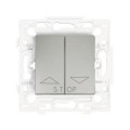 Double poussoir + stop pour volets roulants Technium