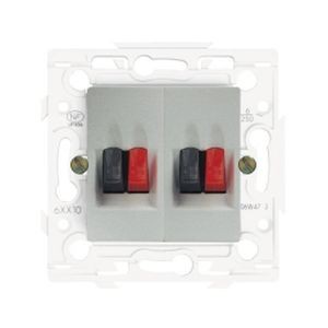 Prise 2 haut-parleurs Technium