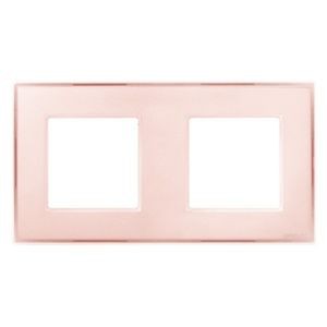 Plaque double - entraxe 71  - Bonbon