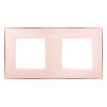 Plaque double - entraxe 71  - Bonbon