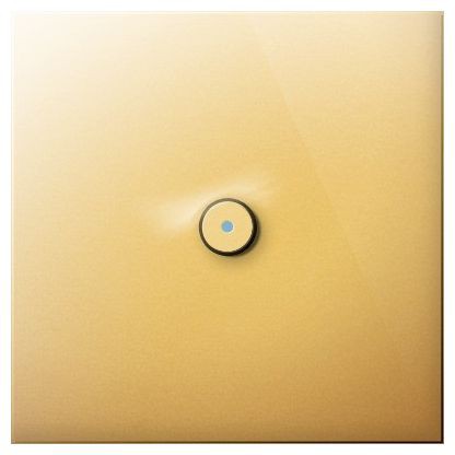 Interrupteur Poussoir Lumineux Arnould Bticino 22211 Blanc - Série Light, 2 Modules, Neuf Emballé