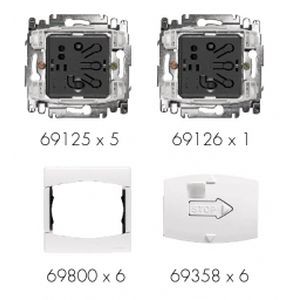 Pack centralisation volets roulants par courant porteur