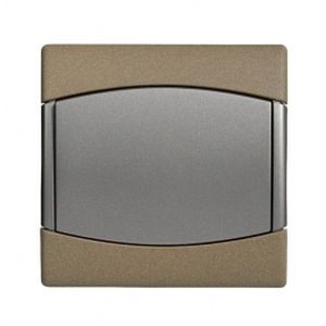 Plaque simple - Havane