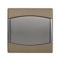 Plaque simple - Havane