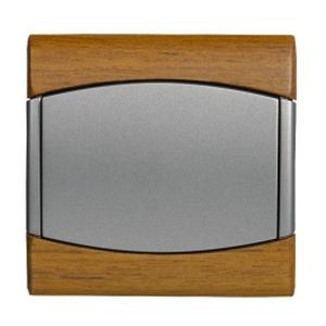 Plaque simple - Teck