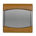 Plaque simple - Teck