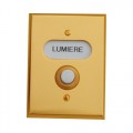 Guichet poussoir lumineux Silencieux jaspé 1 poste