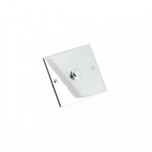 Interrupteur poussoirs miroir Arnould Europa - Chrome - 2A - 250V