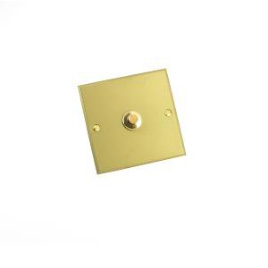 Interrupteur à bouton poussoir Or Arnould Europa Jaspe 2A 250V