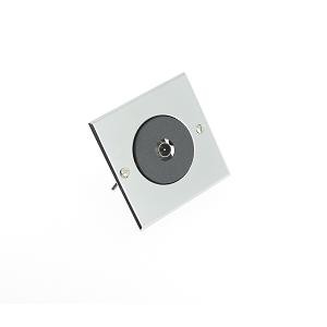 Prise télévision miroir chrome Europa Arnould 