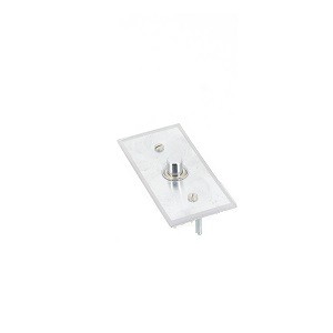 Interrupteur 2 boutons poussoirs argent Europa Arnould plexiglass