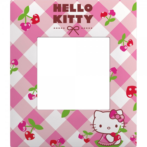 Plaque 1p hkitty frimousse