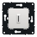Interrupteur temporisé sans neutre Arnould Espace Evolution - 250 V~ - Blanc