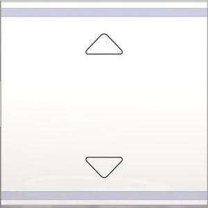 Manette symbole haut/bas Arnould Espace Evolution - 2 modules - blanc