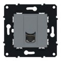 Prise RJ45 Arnould Espace Evolution cat. 6 ftp - magnesium