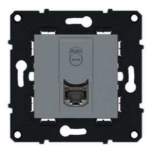 Prise RJ45 Arnould Espace Evolution cat. 6 stp (grade 3) - magnesium