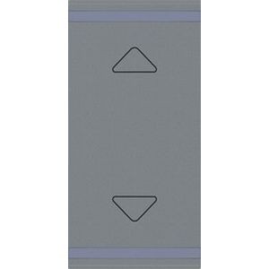 Manette symbole haut/bas Arnould Espace Evolution - 1 module - magnesium