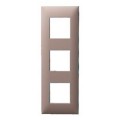 Arnould Espace Evolution - plaque 3 postes - chocolat