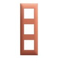 Arnould Espace Evolution - plaque 3 postes - terracotta