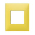 Arnould Espace Evolution - plaque 1 poste - jaune