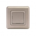Va-et-vient 10A - IP55-10 (mécanisme + plaque)