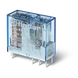 Relais circuit imprime 2rt 8a 110ac contacts or pas 5mm lavable (405281105001PAC)