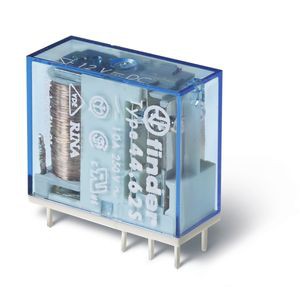 Relais circuit imprime 2rt 10a 48vdc sensible pas de 5mm agni (446270480000)