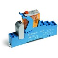 Interface modulaire 2rt 8a 48vdc extracteur plastique borne ressort (4C5290480050SPA)