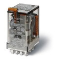 Relais embrochable 4rt 7a 230vac bouton test + indicateur mecanique (553482300040)
