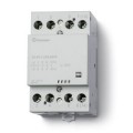 Contacteur modulaire 110…125vac/dc 4nc 63a agsno2 indicateur mecanique (226401204410)