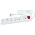 BLOC 6X16A+T BLC INT-3G1,5-3M