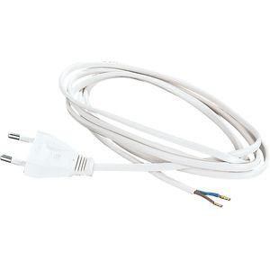 Cordon d’Alimentation Lébénoïd 6A 2P HO3VVH2F Noir  2 x 0,75 mm²