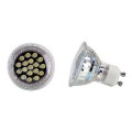 GU10 LED, AVEC 18 LED BLANC CHAUD, 230V