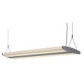 WORKLIGHT WAVE 1, SUSPENSION, GRIS ARGENT, 2xT5 39W