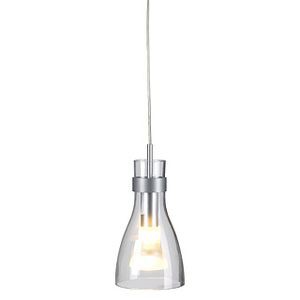EASYTEC II, GRIS ARGENT, BIBA  III- SUSPENSION E14 60W 1,5 M VERRE SAT
