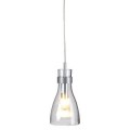 EASYTEC II, GRIS ARGENT, BIBA  III- SUSPENSION E14 60W 1,5 M VERRE SAT